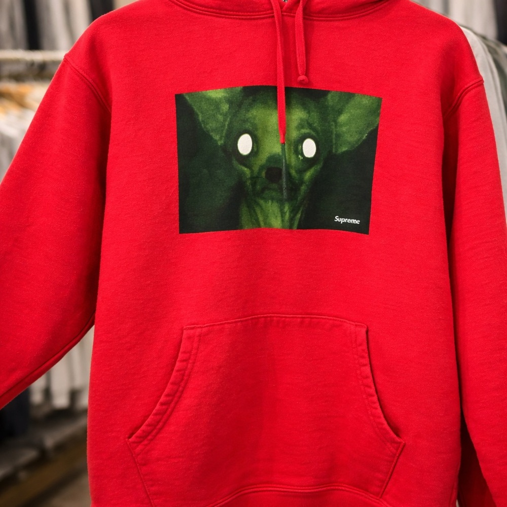 Supreme Men's - Chris Cunningham Rubber Johnny Collar Hoodie Size Medium